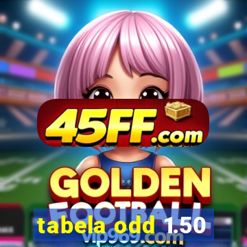 tabela odd 1.50